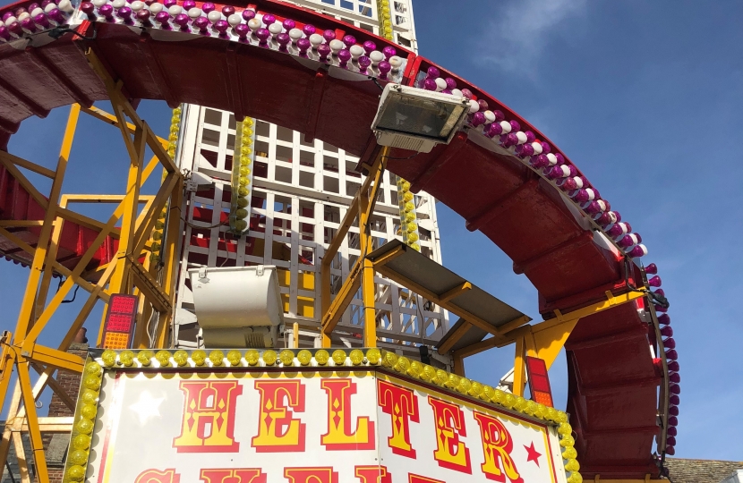 Helter skelter at the Mart