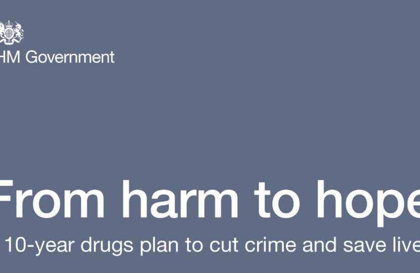 drug strategy James Wild mp