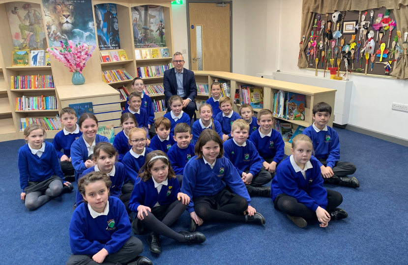 Dersingham school visit 