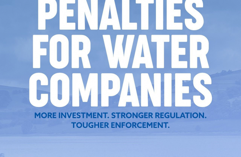 penalties for water companies