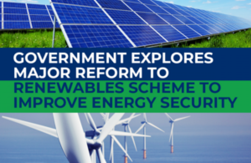 gov explores major reforms to renewable scheme