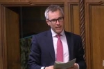 James speaking in the House of Commons