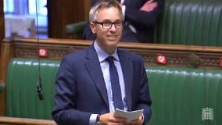 James speaking in the House of Commons